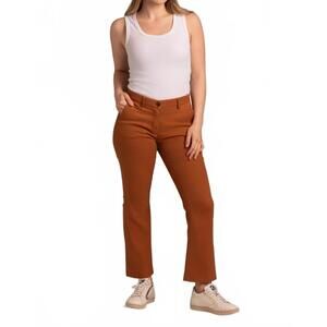 NEW MASON'S new york trumpet chino pants in rust